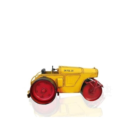 Old Modern Handicrafts Metal Handmade Steam Roller Model AR011